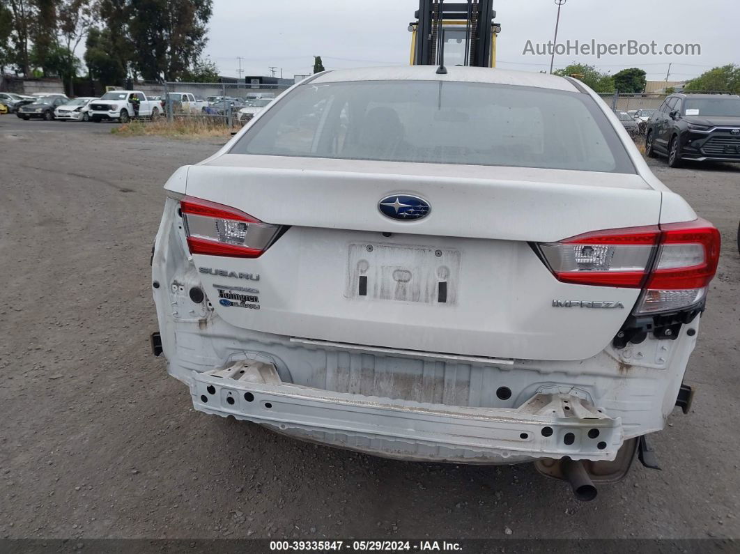 2018 Subaru Impreza 2.0i White vin: 4S3GKAA69J3623098