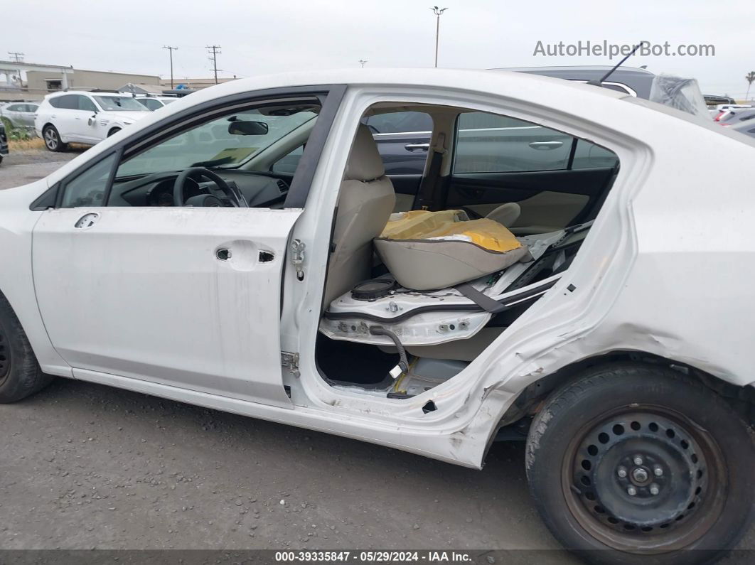 2018 Subaru Impreza 2.0i White vin: 4S3GKAA69J3623098