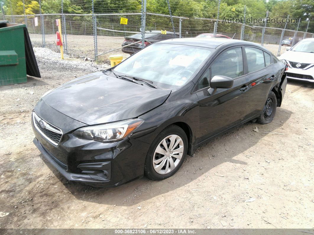 2018 Subaru Impreza   Black vin: 4S3GKAA69J3623814