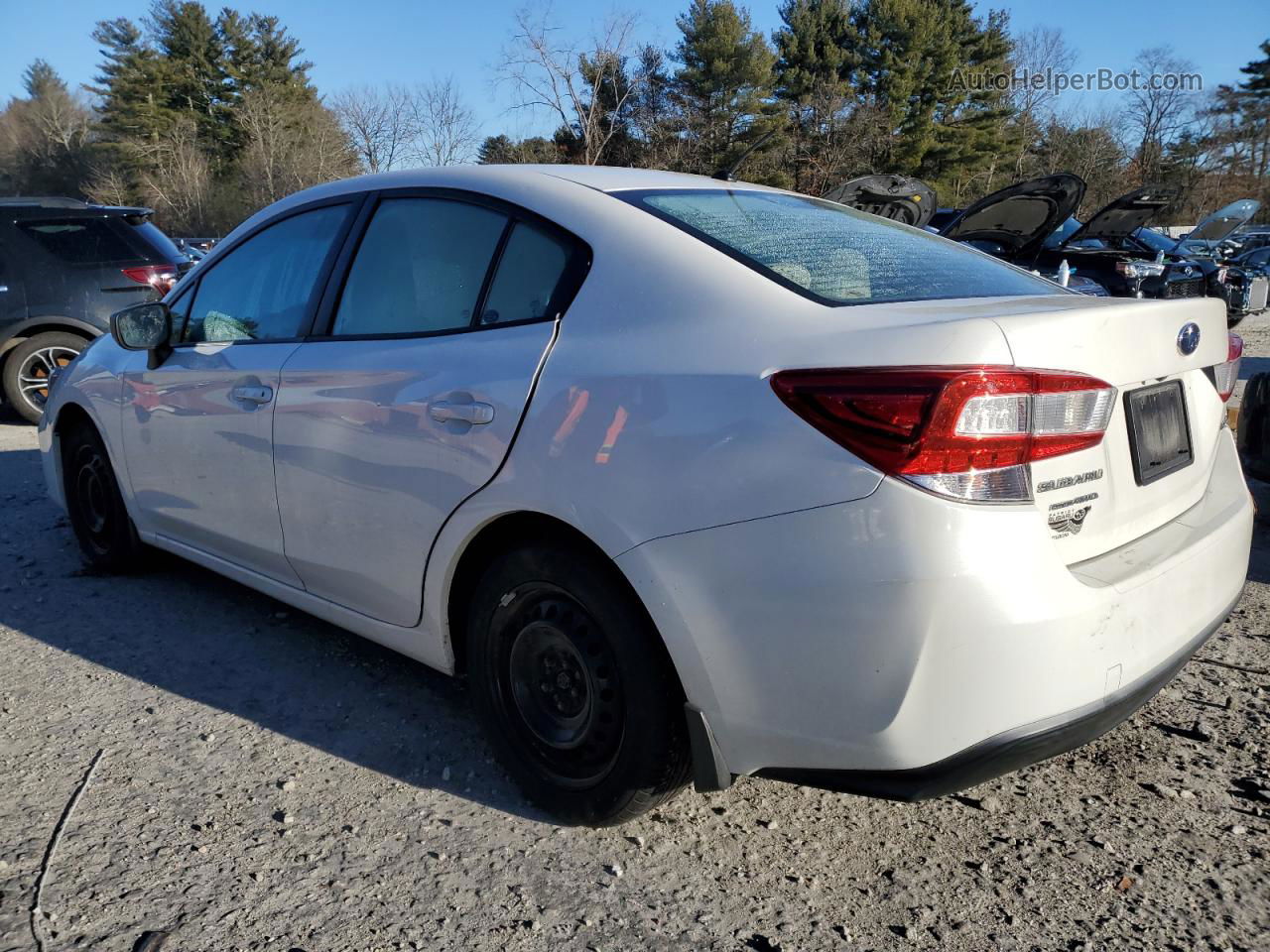 2018 Subaru Impreza  White vin: 4S3GKAA6XJ3608206