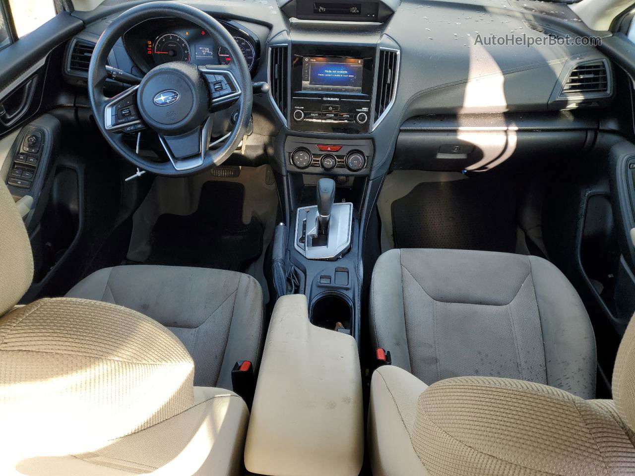 2018 Subaru Impreza  White vin: 4S3GKAA6XJ3608206