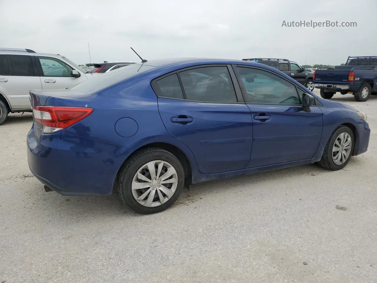 2018 Subaru Impreza  Blue vin: 4S3GKAA6XJ3624762