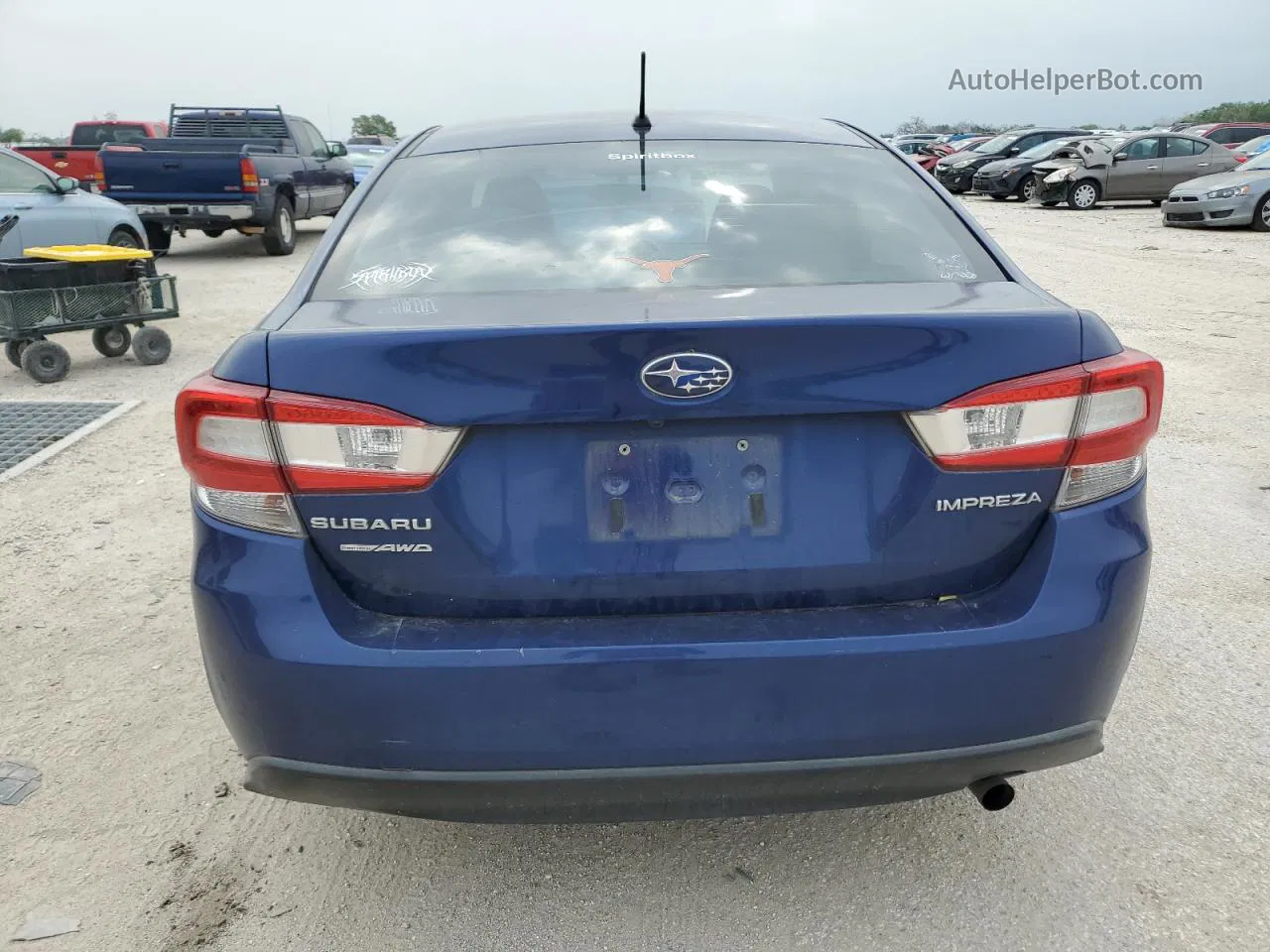 2018 Subaru Impreza  Blue vin: 4S3GKAA6XJ3624762