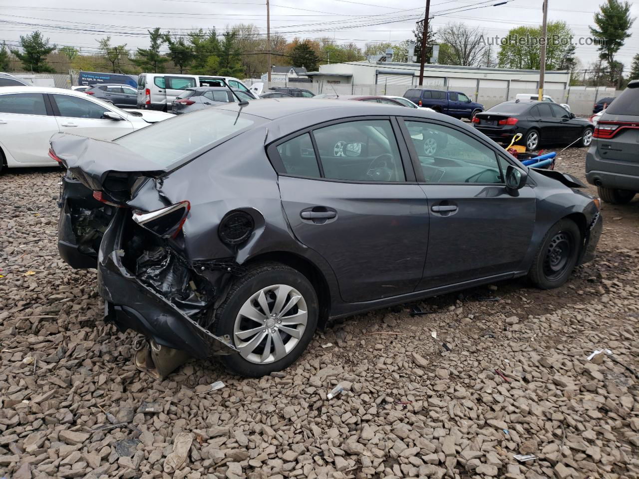 2021 Subaru Impreza  Gray vin: 4S3GKAA6XM1603538