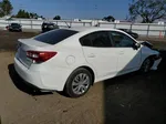 2021 Subaru Impreza  White vin: 4S3GKAB60M3605043