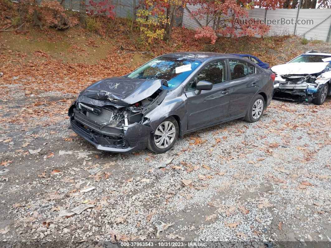 2021 Subaru Impreza Base (cvt) Silver vin: 4S3GKAB60M3606161