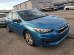 2018 Subaru Impreza Premium Blue vin: 4S3GKAB61J3621098