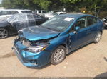 2018 Subaru Impreza Premium Blue vin: 4S3GKAB61J3621148