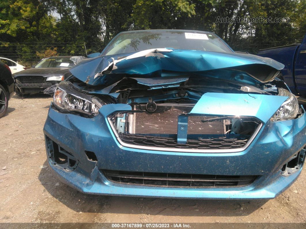 2018 Subaru Impreza Premium Blue vin: 4S3GKAB61J3621148