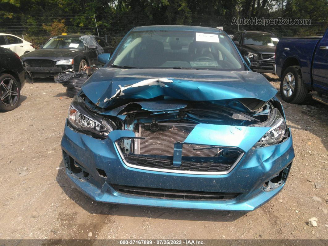 2018 Subaru Impreza Premium Blue vin: 4S3GKAB61J3621148