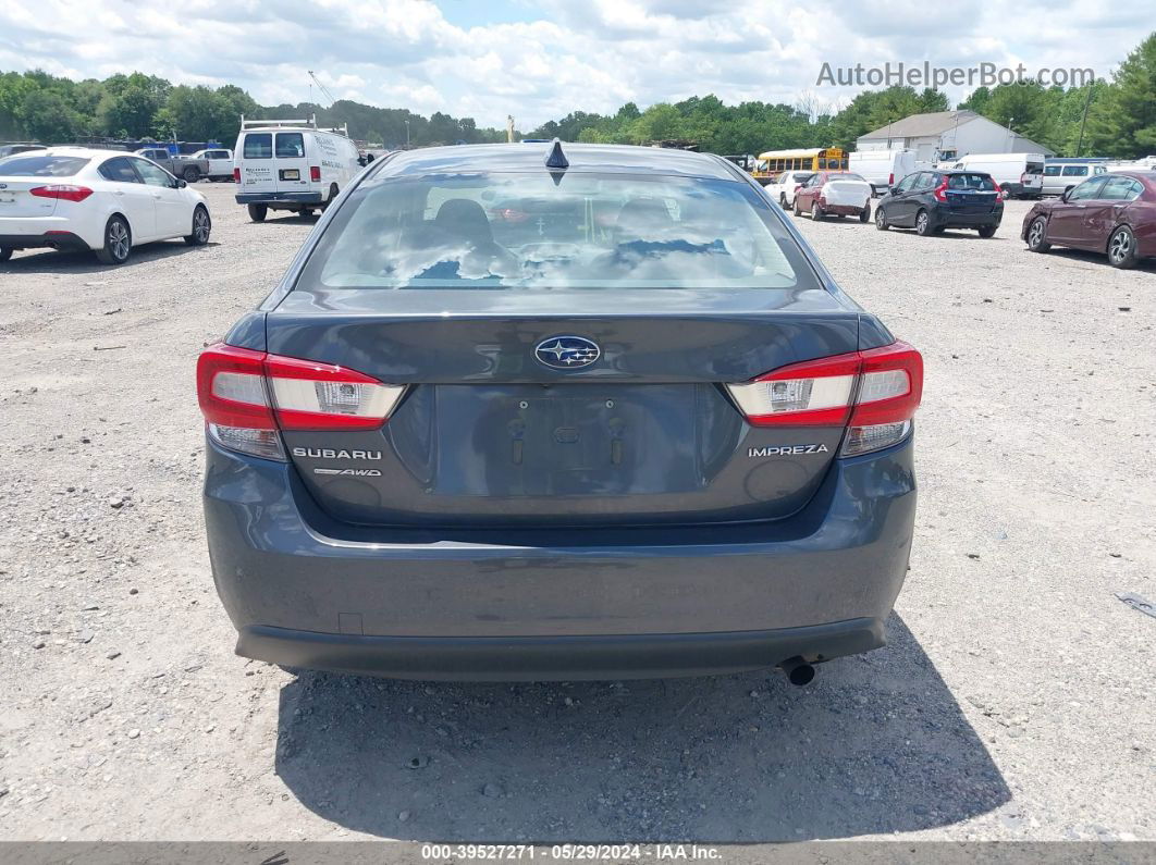 2018 Subaru Impreza 2.0i Premium Gray vin: 4S3GKAB63J3605355