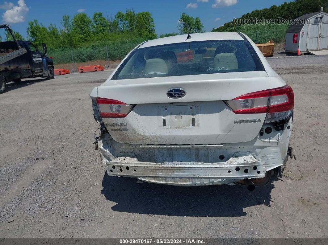 2021 Subaru Impreza Sedan White vin: 4S3GKAB63M3600936