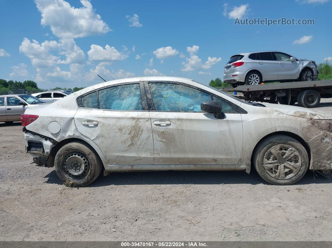 2021 Subaru Impreza Sedan White vin: 4S3GKAB63M3600936