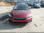 2021 Subaru Impreza Maroon vin: 4S3GKAB64M3607040