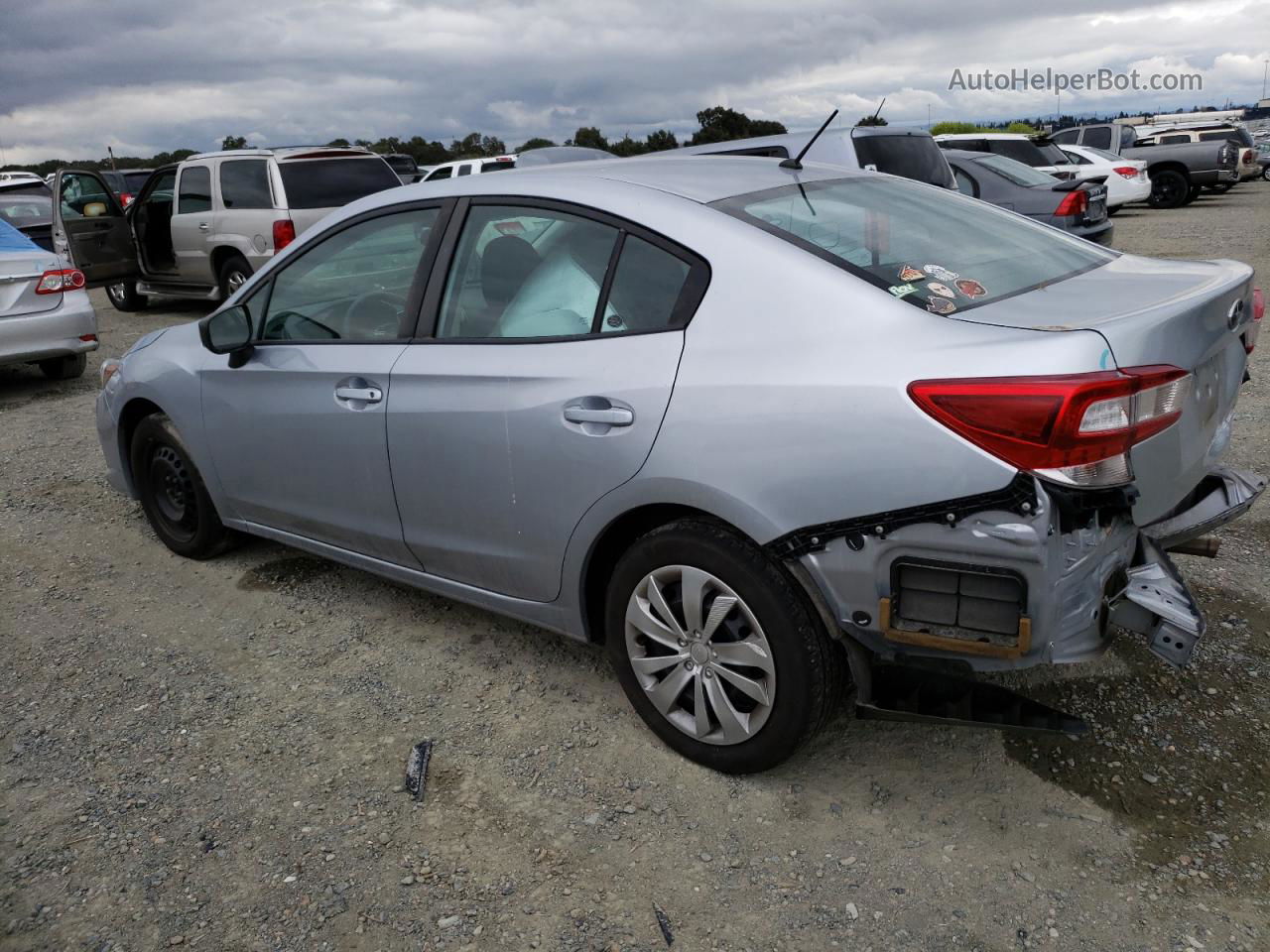 2021 Subaru Impreza  Серебряный vin: 4S3GKAB65M3600114