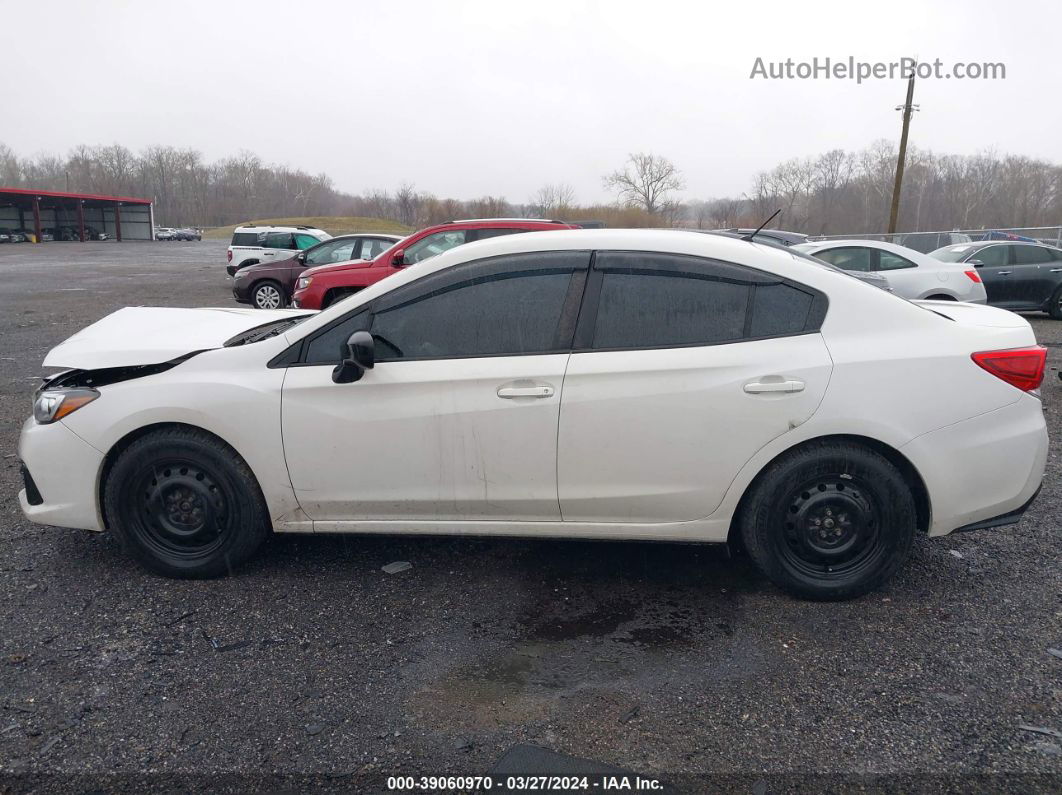 2021 Subaru Impreza Sedan Белый vin: 4S3GKAB65M3604499