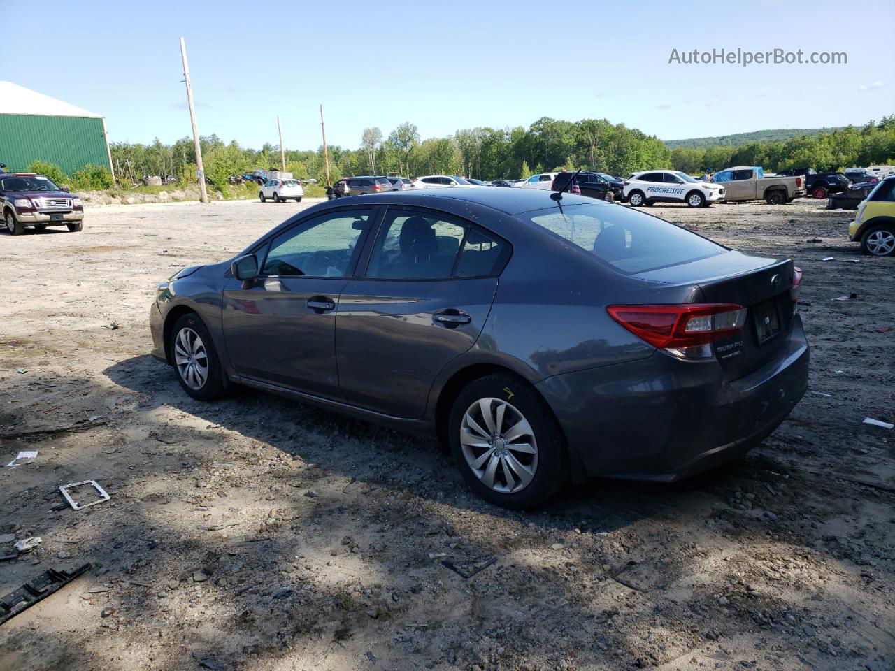 2021 Subaru Impreza  Серый vin: 4S3GKAB65M3605751