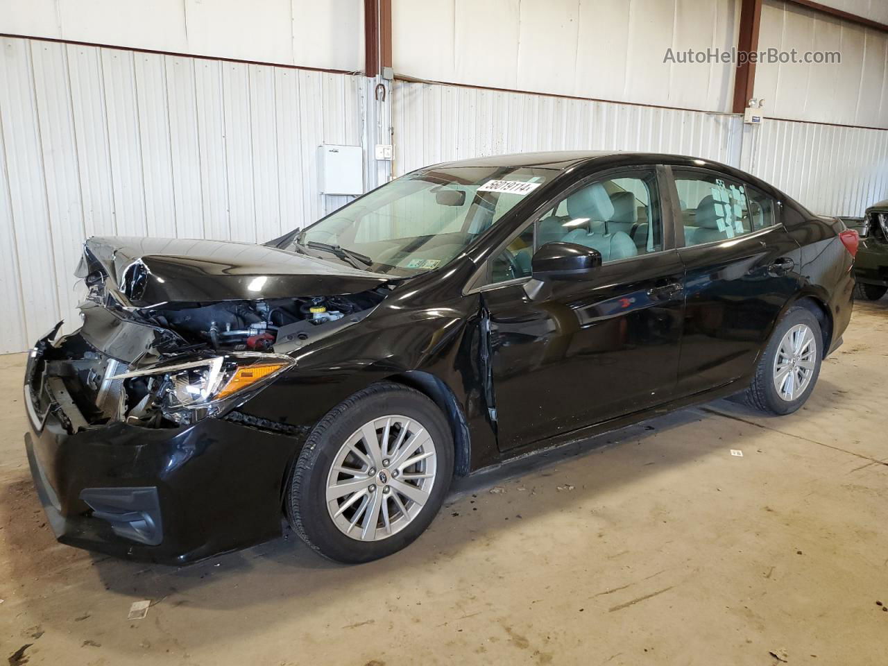 2018 Subaru Impreza Premium Black vin: 4S3GKAB66J3616592