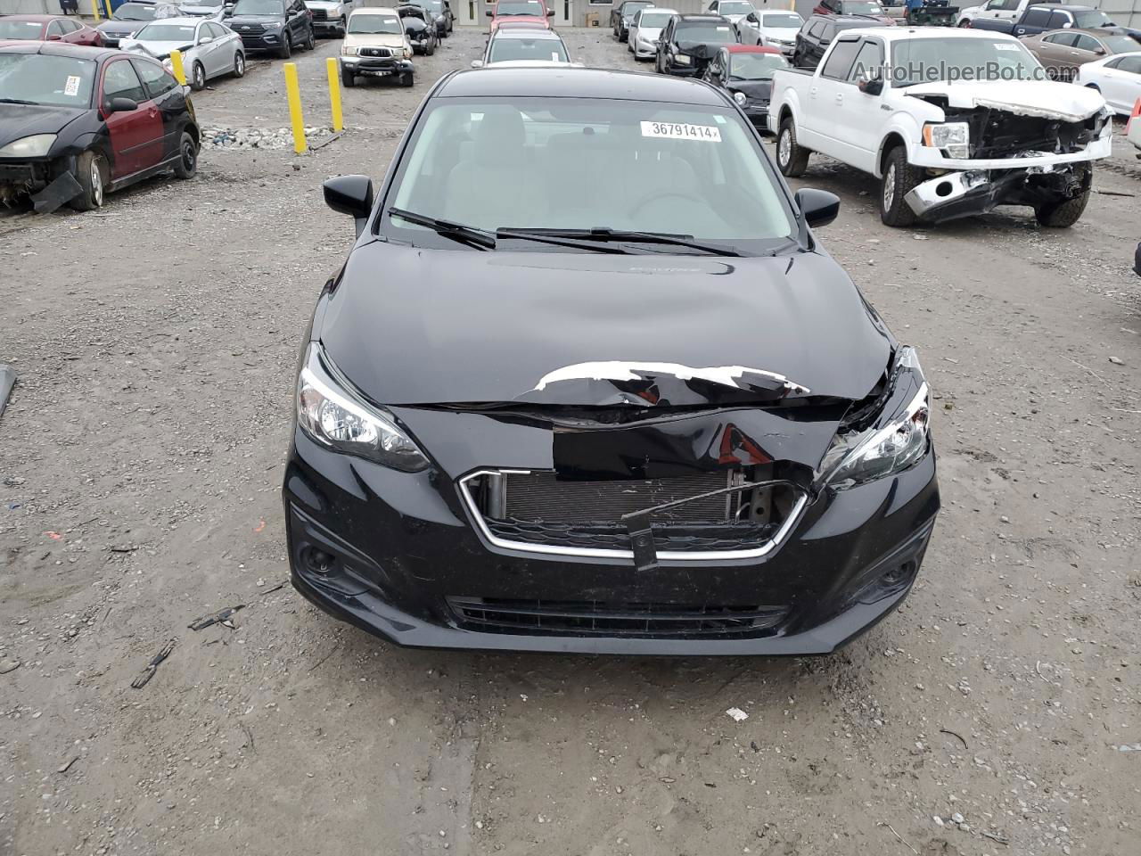 2018 Subaru Impreza Premium Black vin: 4S3GKAB66J3619508