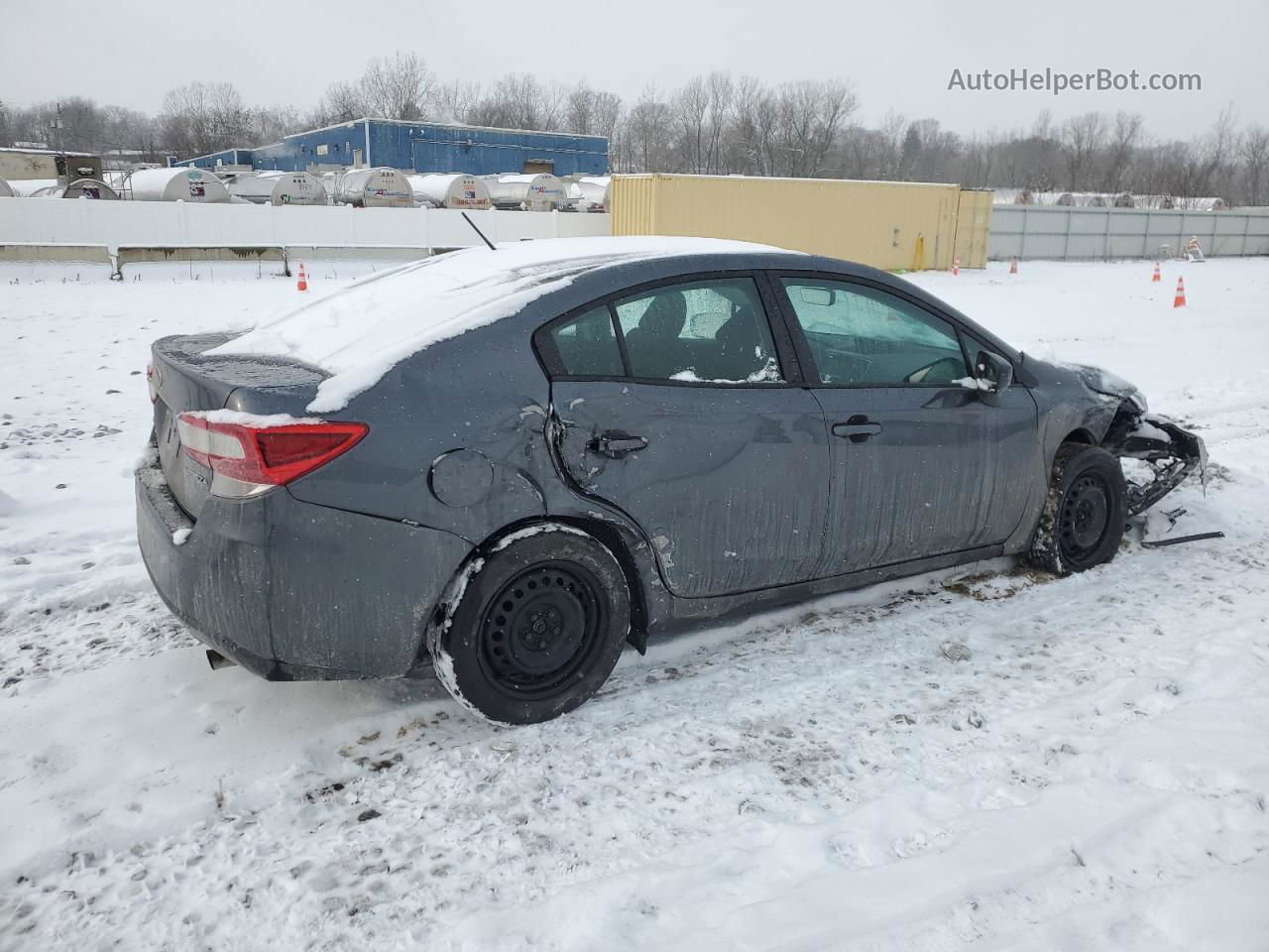 2021 Subaru Impreza  Gray vin: 4S3GKAB66M3604253