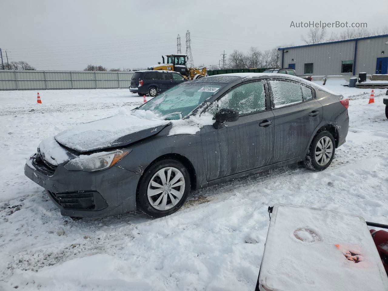 2021 Subaru Impreza  Gray vin: 4S3GKAB66M3604253