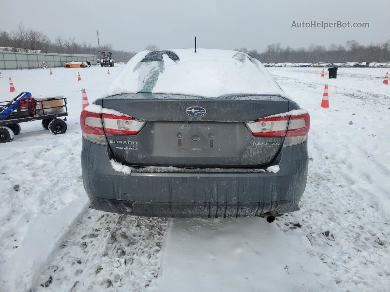 2021 Subaru Impreza  Gray vin: 4S3GKAB66M3604253