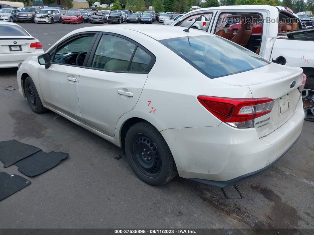 2021 Subaru Impreza White vin: 4S3GKAB68M3604867