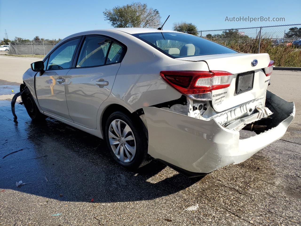 2021 Subaru Impreza  Белый vin: 4S3GKAB69M3600925