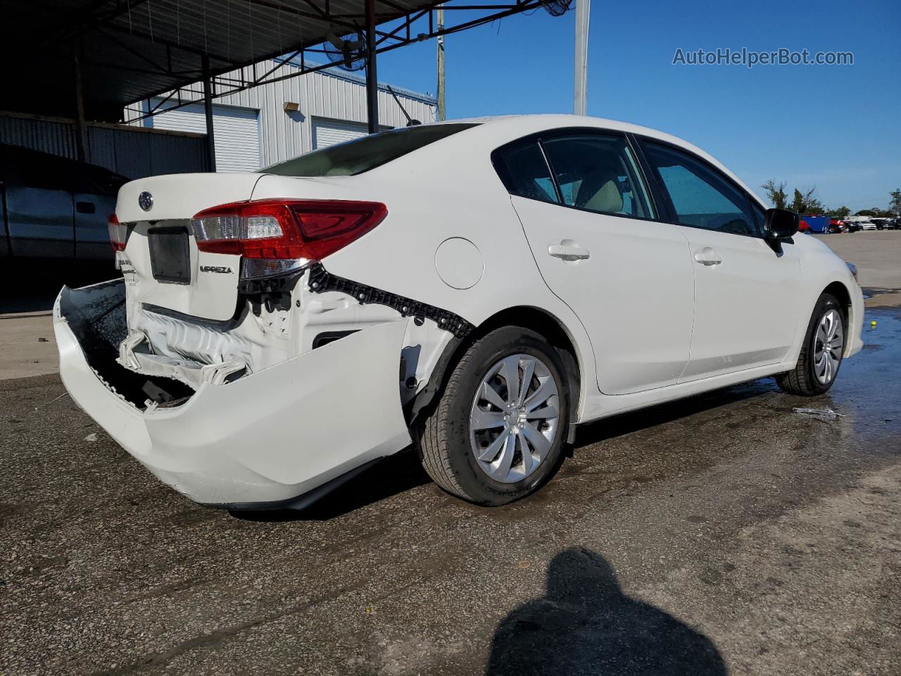 2021 Subaru Impreza  White vin: 4S3GKAB69M3600925