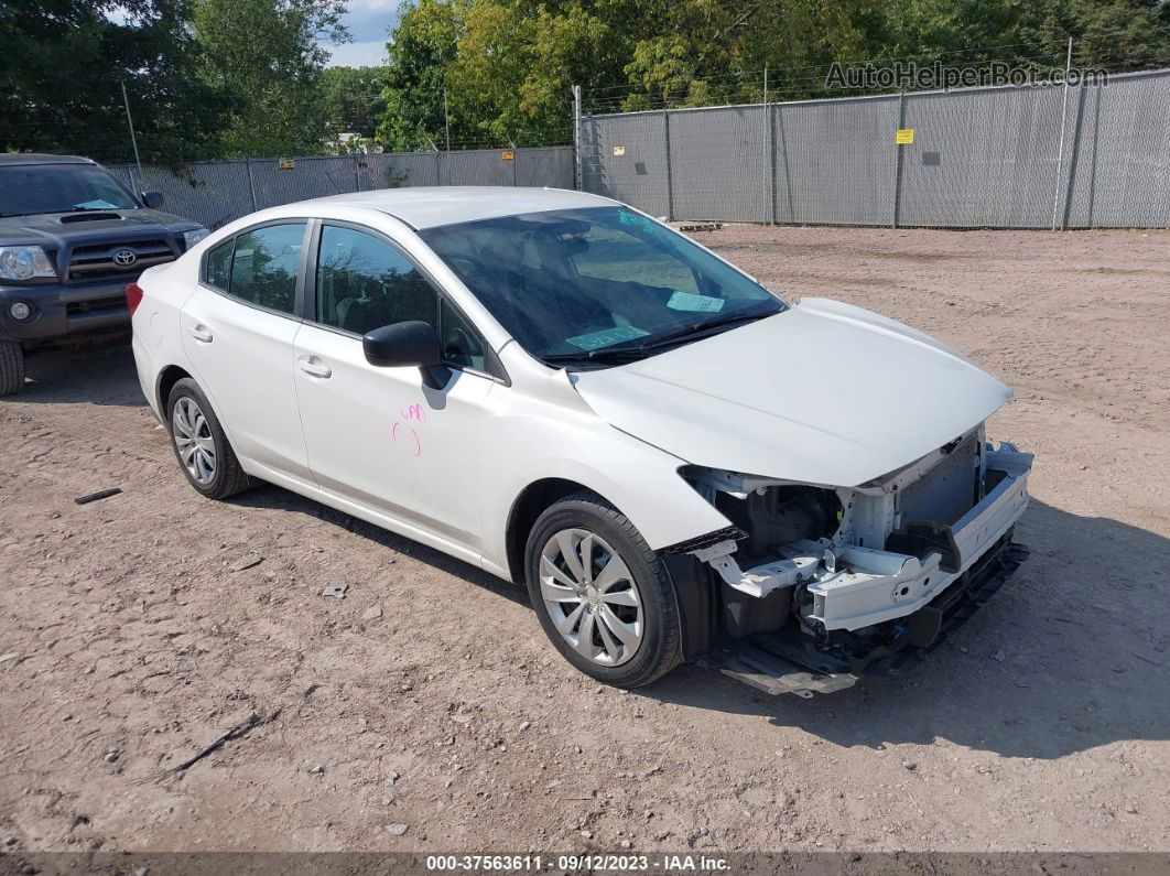 2021 Subaru Impreza White vin: 4S3GKAB6XM3602523