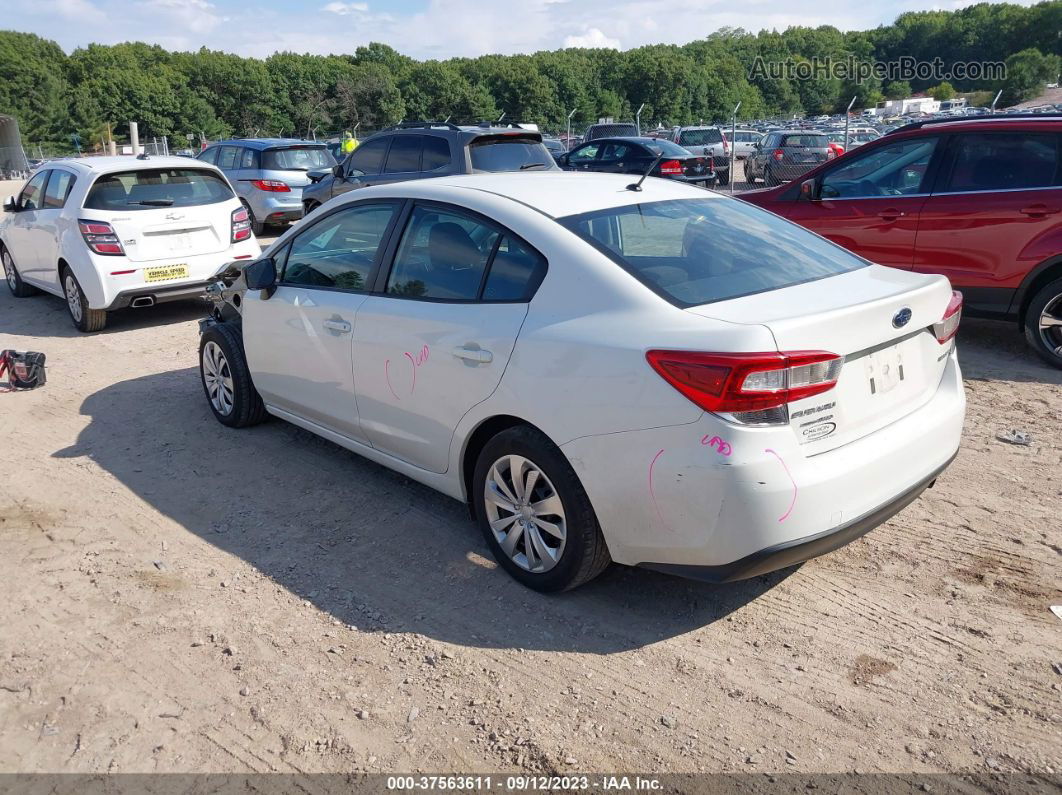 2021 Subaru Impreza White vin: 4S3GKAB6XM3602523