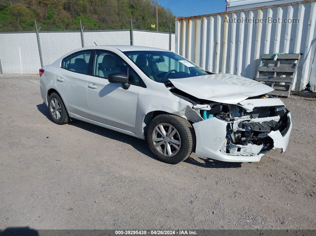 2021 Subaru Impreza Sedan White vin: 4S3GKAB6XM3602893