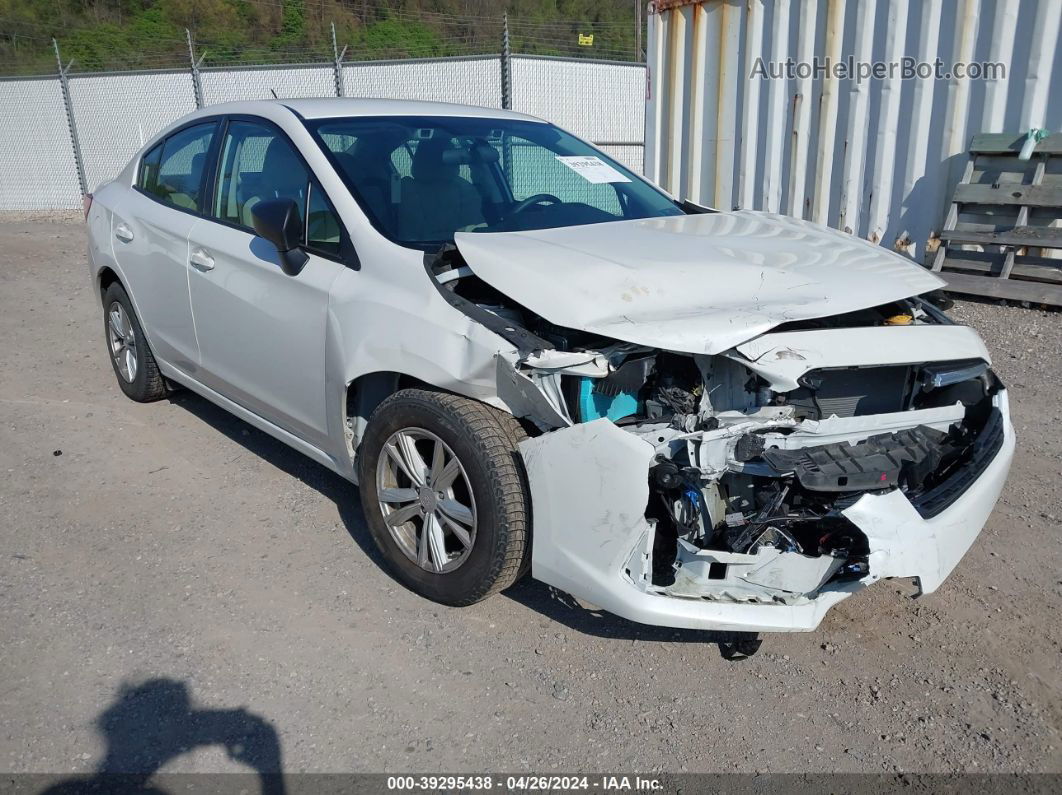 2021 Subaru Impreza Sedan White vin: 4S3GKAB6XM3602893