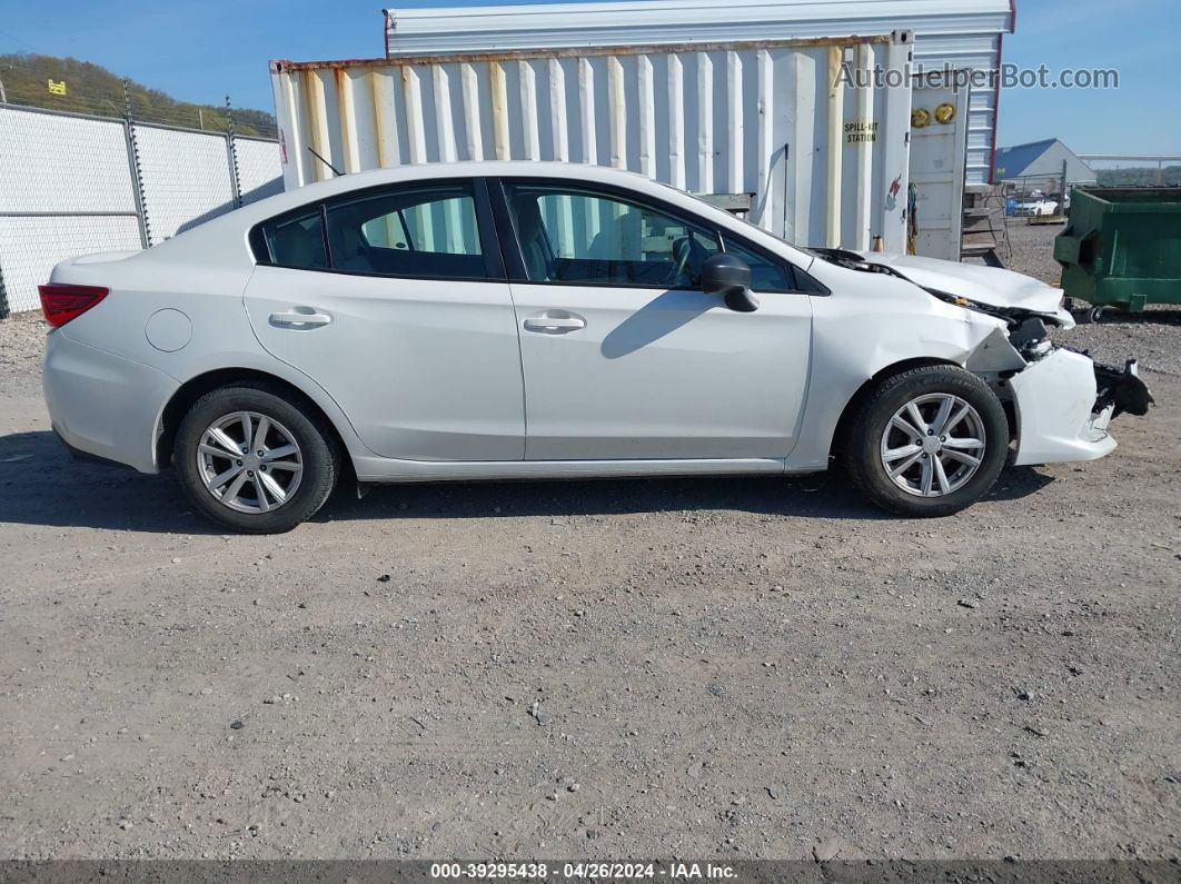 2021 Subaru Impreza Sedan White vin: 4S3GKAB6XM3602893