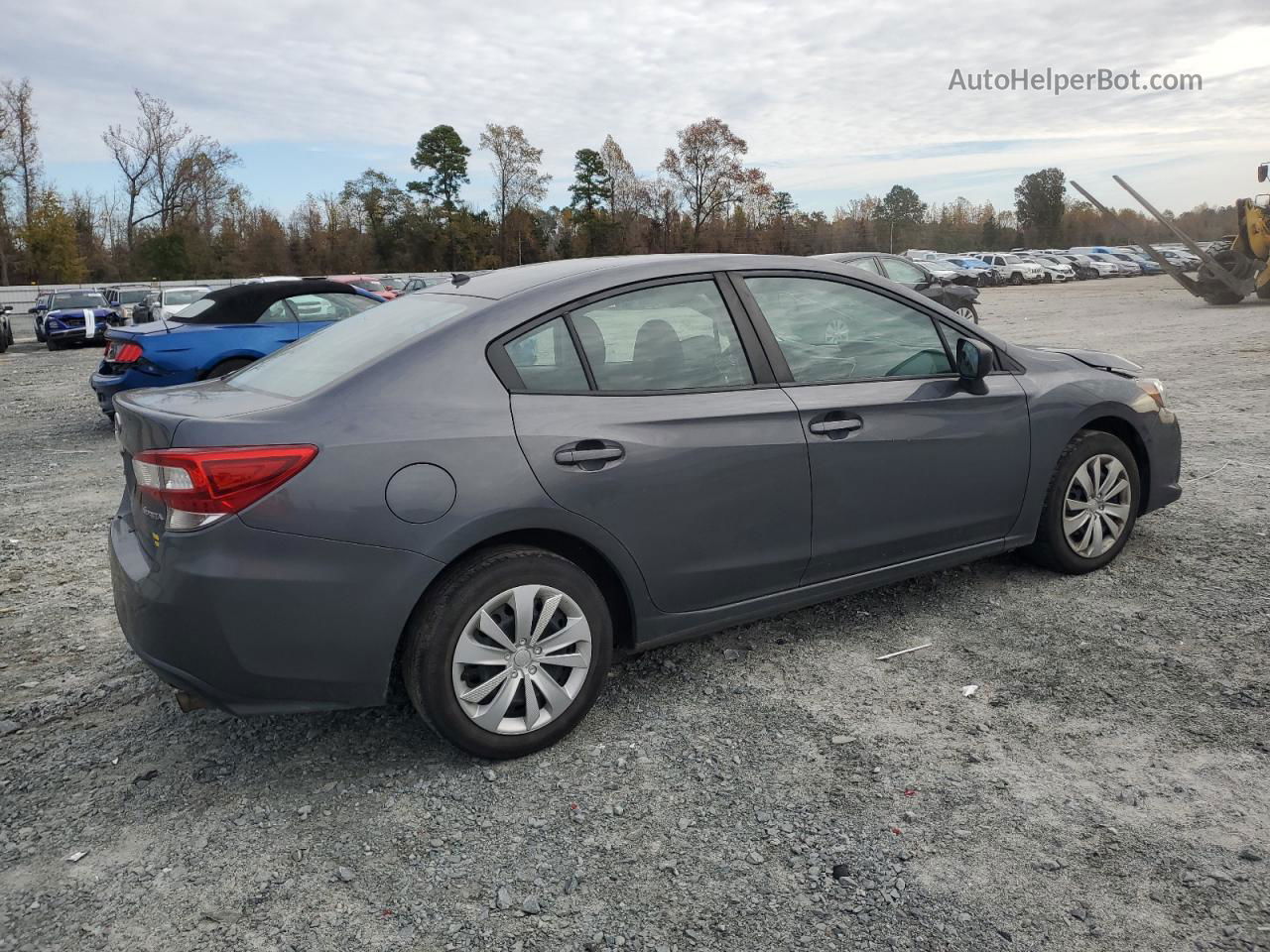 2021 Subaru Impreza  Серый vin: 4S3GKAB6XM3603168