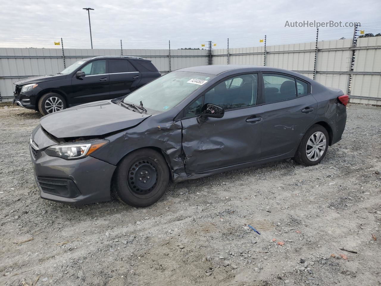 2021 Subaru Impreza  Gray vin: 4S3GKAB6XM3603168