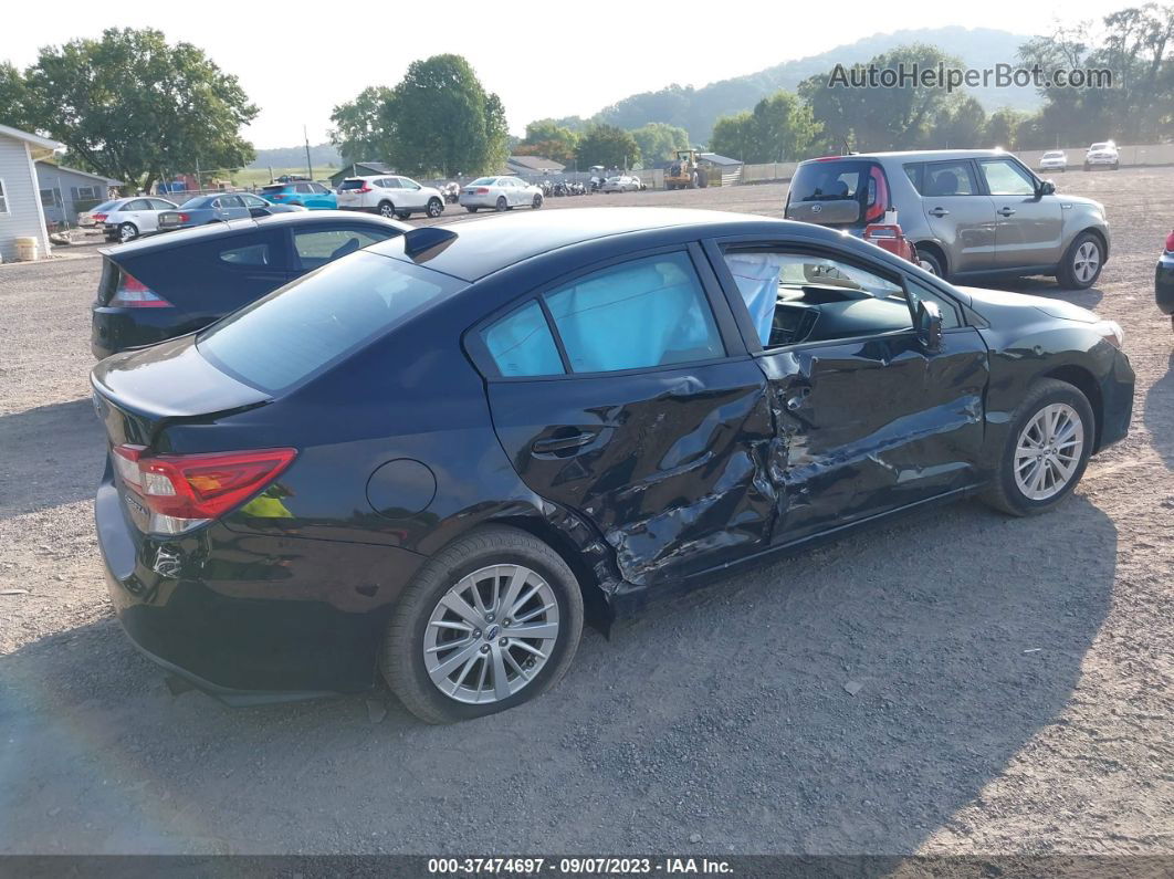 2018 Subaru Impreza Premium Black vin: 4S3GKAD60J3606864