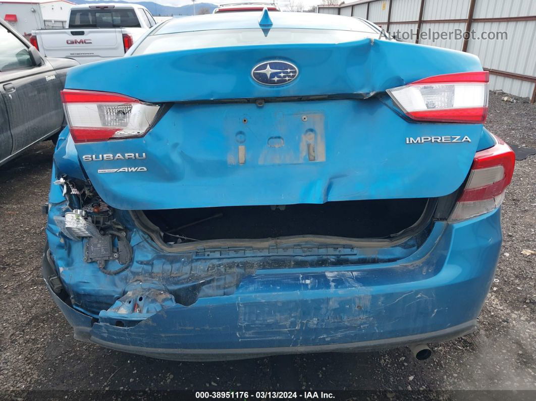 2018 Subaru Impreza 2.0i Premium Blue vin: 4S3GKAD61J3624743