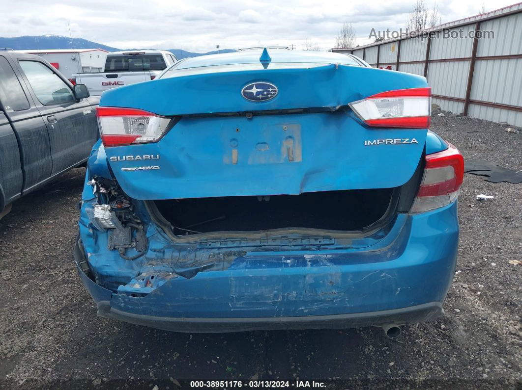 2018 Subaru Impreza 2.0i Premium Blue vin: 4S3GKAD61J3624743