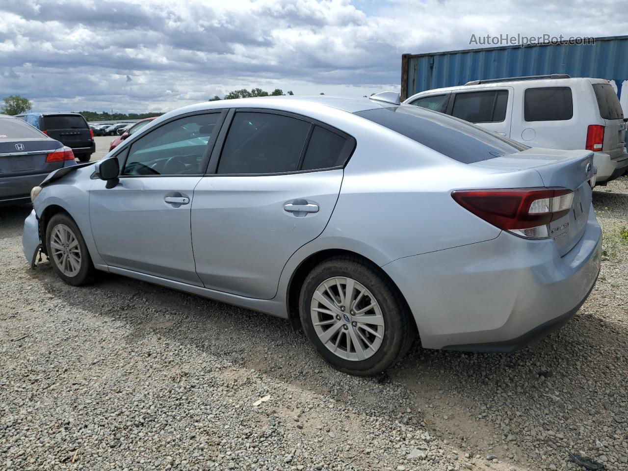 2018 Subaru Impreza Premium Plus Серебряный vin: 4S3GKAD63J3624744