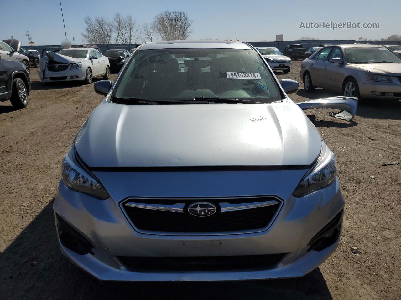 2018 Subaru Impreza Premium Plus Silver vin: 4S3GKAD64J3614417