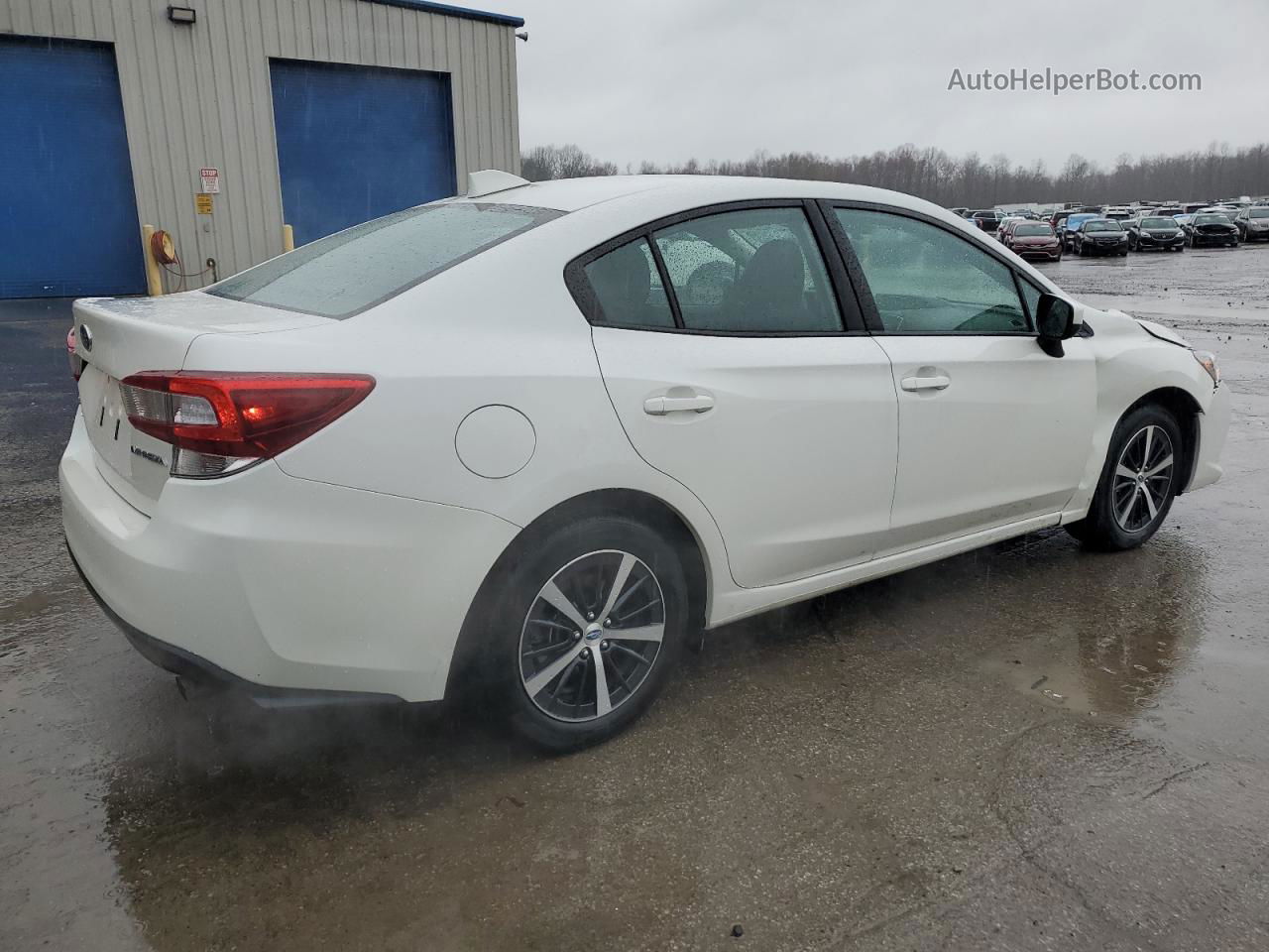 2021 Subaru Impreza Premium White vin: 4S3GKAD65M3607173