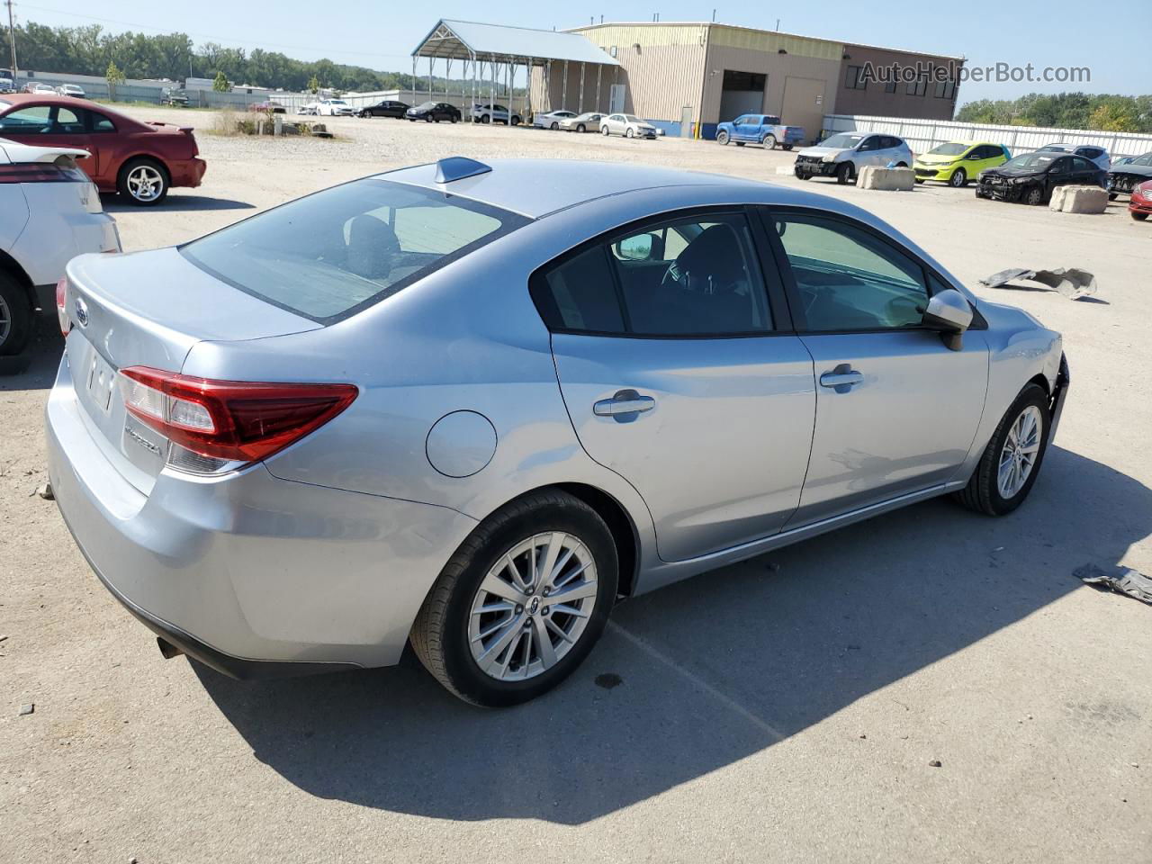 2018 Subaru Impreza Premium Plus Silver vin: 4S3GKAD67J3625489