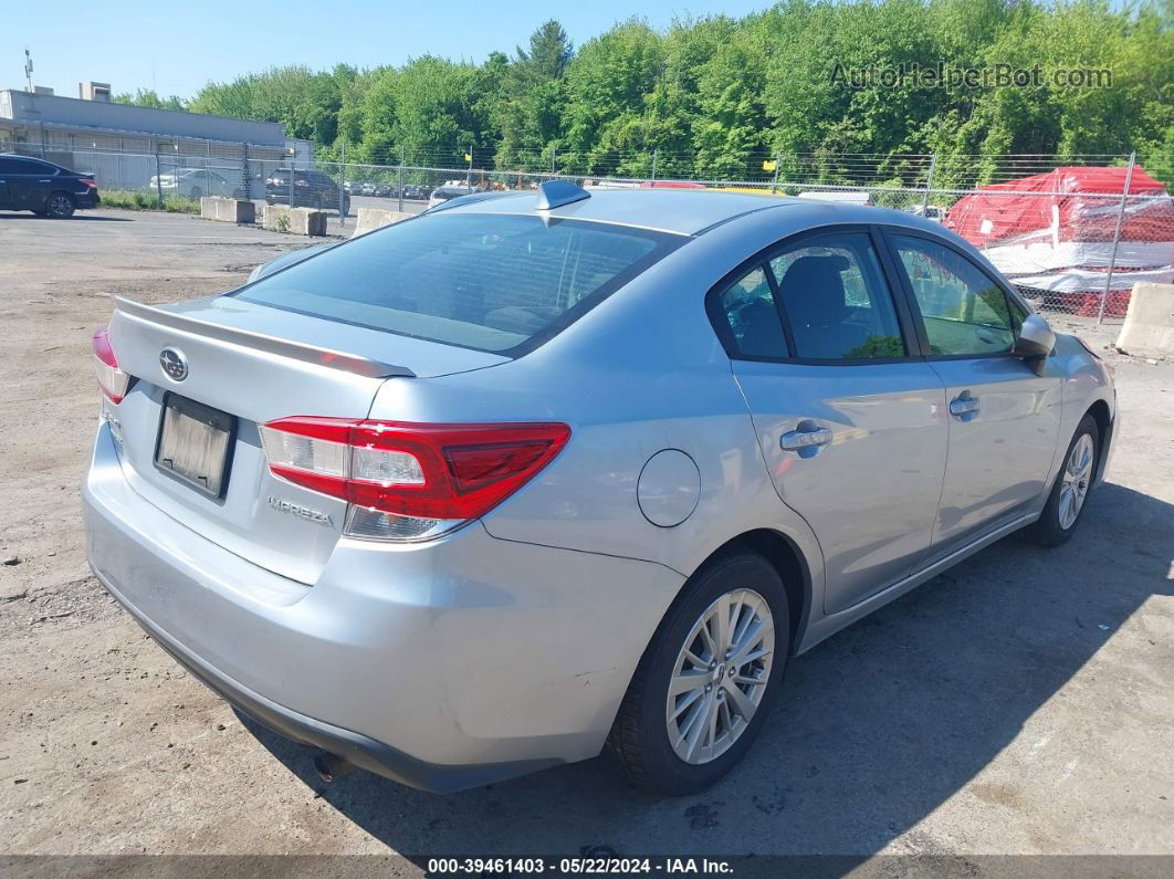 2018 Subaru Impreza 2.0i Premium Silver vin: 4S3GKAD68J3606014