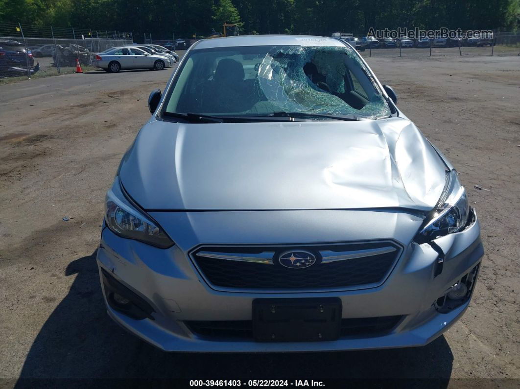 2018 Subaru Impreza 2.0i Premium Silver vin: 4S3GKAD68J3606014