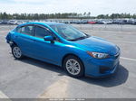 2018 Subaru Impreza 2.0i Premium Blue vin: 4S3GKAD69J3618401