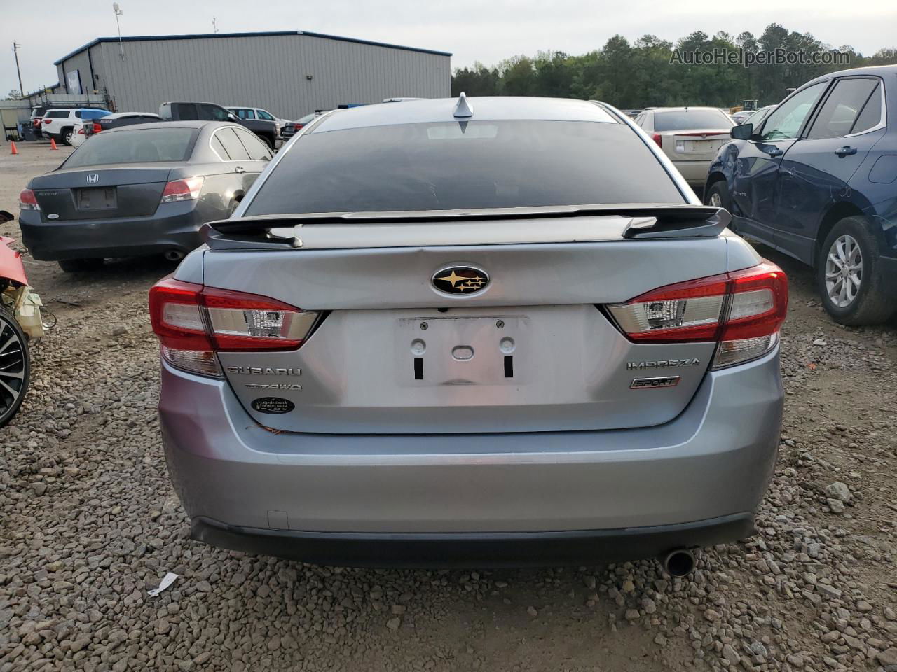 2018 Subaru Impreza Sport Silver vin: 4S3GKAK60J3618564