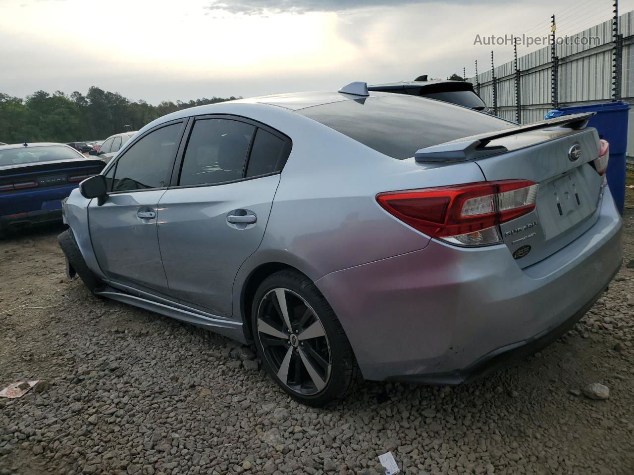 2018 Subaru Impreza Sport Silver vin: 4S3GKAK60J3618564