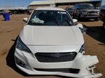 2018 Subaru Impreza Sport White vin: 4S3GKAK61J3609761