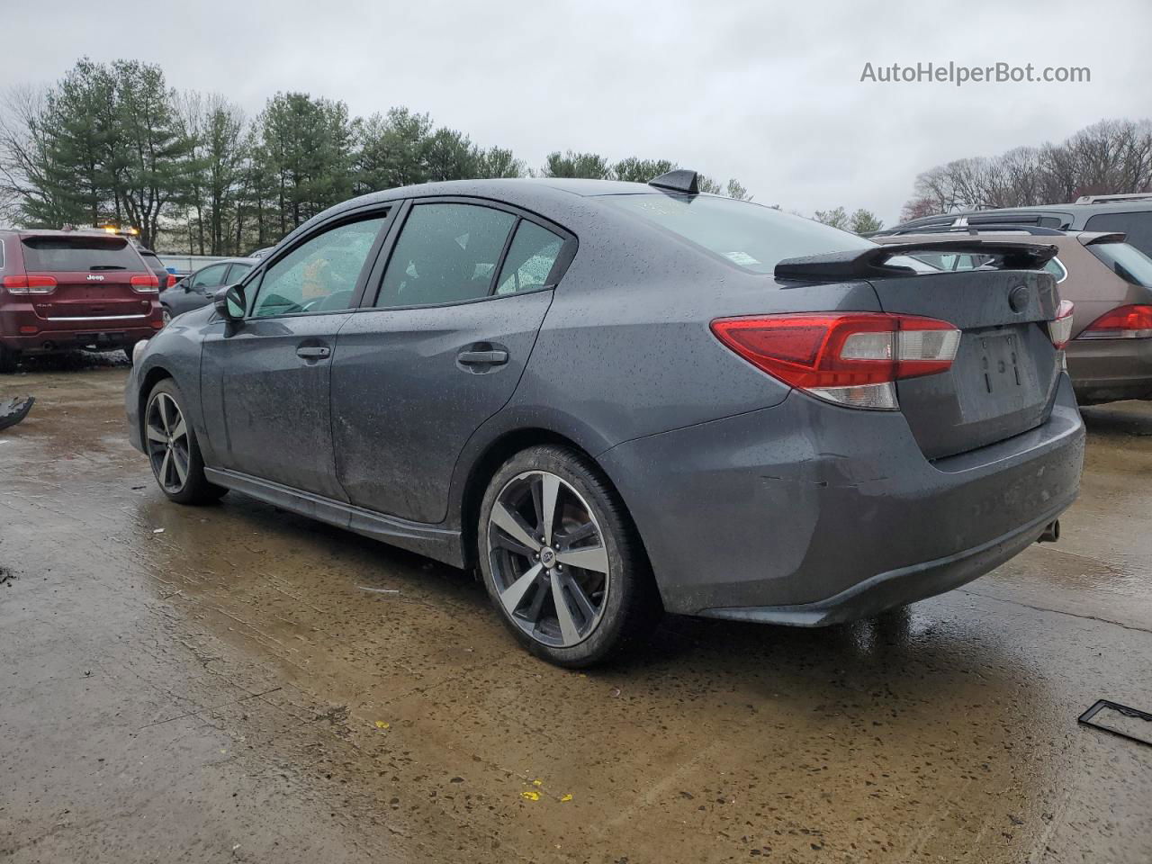 2018 Subaru Impreza Sport Gray vin: 4S3GKAK64J3614971